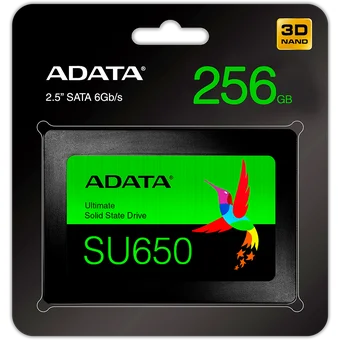 Disco Duro Estado Solido Adata, SSD 2.5 SATA 6GB/s 256GB Ultimate US650 -  Districom